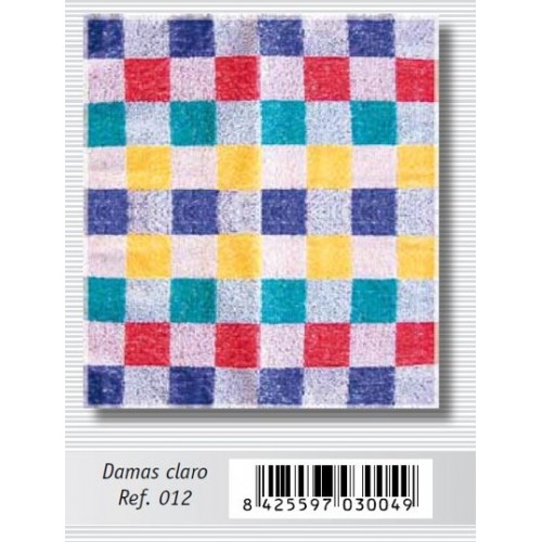 PANO DE COZINHA 012 DAMAS CLARO 45x45 CM EAN 8425597030049