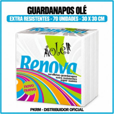 RENOVA GUARDANAPOS OLÉ 30*30 CM PACK 70 UND  EAN 5601028016742
