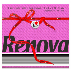 RENOVA GUARDANAPOS RED LABEL ROSA 30*32 CM PACK 70 UND  EAN 5601028020664