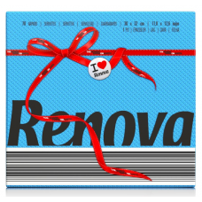 RENOVA GUARDANAPOS RED LABEL AZUL 30*32 CM PACK 70 UND  EAN 5601028000765