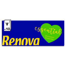 RENOVA LENÇOS DE PAPEL RED LABEL PACK 10 UND  EAN 5601028002134