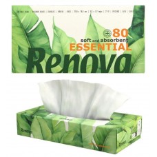 RENOVA PLENITUDE LENÇOS FACIAIS CAIXA DE 80 UND  EAN 5601028002929