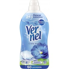 VERNEL AMACIADOR ROUPA CIELO AZUL 60 DOSES EAN 8410436441230