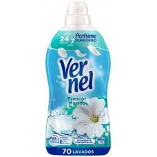 VERNEL AMACIADOR ROUPA FRESCOR MARINO 70 DOSES EAN 8410436441711
