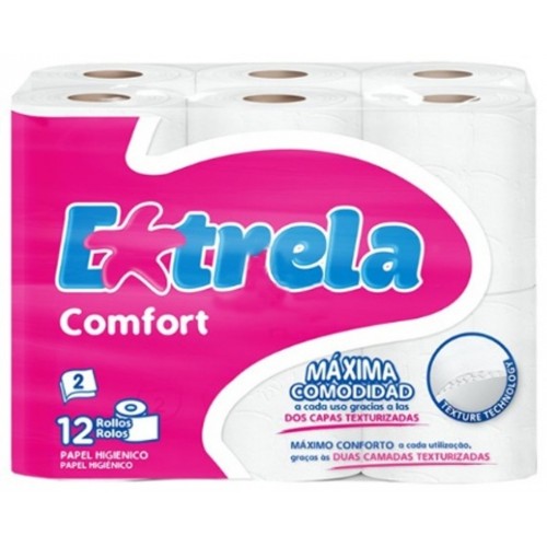 AMOOS ESTRELA PAPEL HIGIENICO PACK 12 ROLOS EAN - 5601856400751