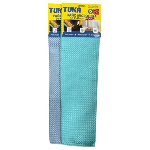 TUKA PANO MICROFIBRA 30x40 CM EAN 8436612164212   