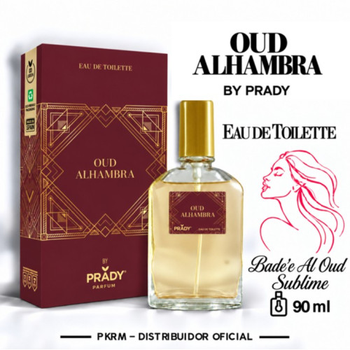 PRADY EDT MULHER OUD ALHAMBRA 90 ML EAN 8423564139382