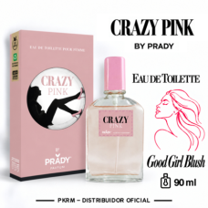 PRADY EDT MULHER CRAZY PINK 90 ML EAN 8423564141026