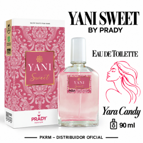 PRADY EDT MULHER YANI SWEET 90 ML EAN 8423564138798