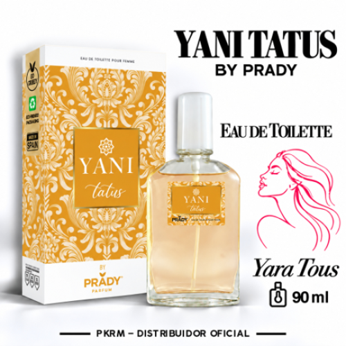PRADY EDT MULHER YANI TATUS 90 ML EAN 8423564139306