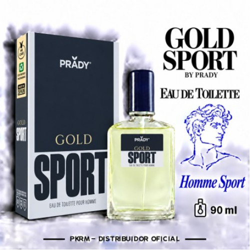 PRADY EDT HOMEM GOLD SPORT 90 ML EAN 8423564102898