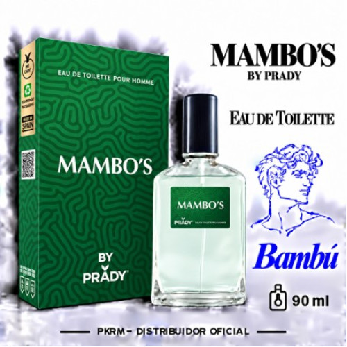PRADY EDT HOMEM MAMBOS 90 ML EAN 8423564066985