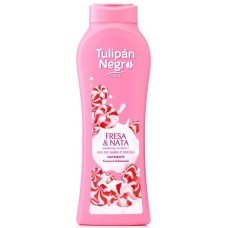 TULIPAN NEGRO GEL BANHO FRESA & NATA 650 ML EAN 8410751093176