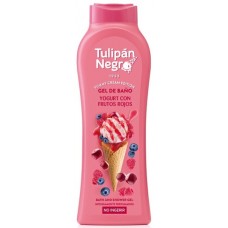 TULIPAN NEGRO GEL BANHO YOGURT CON FRUTOS ROJOS 650 ML EAN 8410751094432