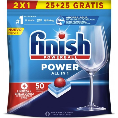 FINISH PASTILHAS (TUDO EM 1) 25+25 UND EAN 8410104893576