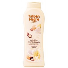 TULIPAN NEGRO GEL BANHO BAUNILHA & MACADAMIA 650 ML EAN 8410751093183