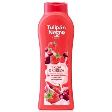 TULIPAN NEGRO GEL BANHO FRESA & CEREJA 650 ML EAN 8410751093145
