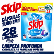 SKIP CAPSULAS LIMPEZA PROFUNDA 28 UND EAN 8720181563898 