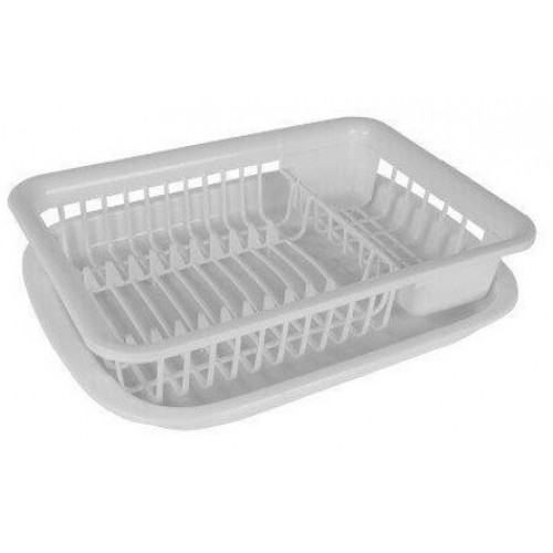 ESCORREDOR PLASTICO DE LOIÇA COM BASE 43x33x10 CM EAN 8413846080150