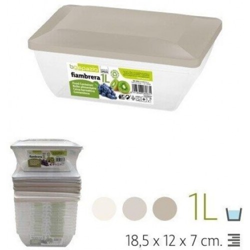  CAIXA PLASTICA 1 LT EAN 8413846060831