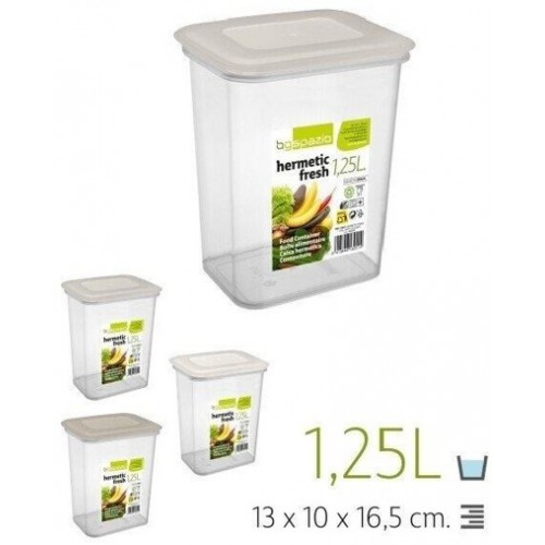 CAIXA PLASTICA 1,25 LT EAN 8413846130114
