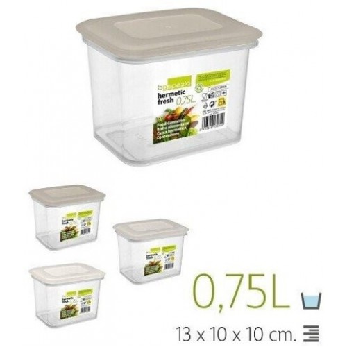 CAIXA PLASTICA 0,75 LT EAN 8413846130305