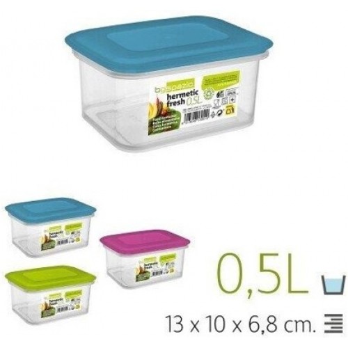 CAIXA PLASTICA  0,5 LT EAN 8413846130473