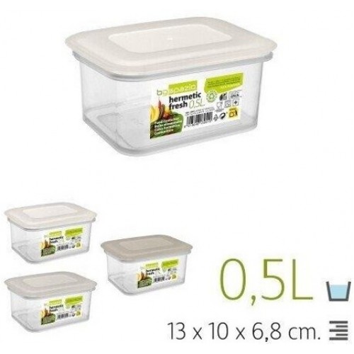 CAIXA PLASTICA 0,5LT EAN 8413846130497