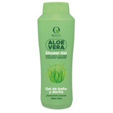 Q BEAUTY GEL BANHO ALOE VERA 855 ML EAN 8429014017071 