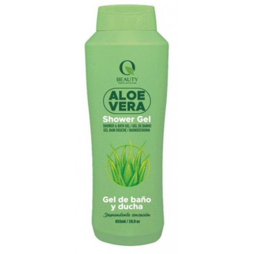Q BEAUTY GEL BANHO ALOE VERA 855 ML EAN 8429014017071 