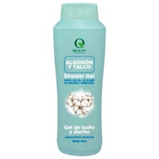 Q BEAUTY GEL BANHO ALGODON Y TALCO 855 ML EAN 8429014017095 