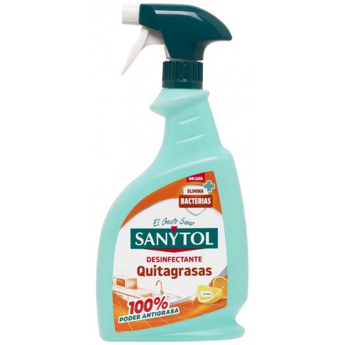 SANYTOL TIRA GORDURAS DESINFETANTE 750 ML EAN 8411660170217 