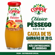COMPAL CLÁSSICO NÉCTAR PÊSSEGO 20CL EAN 5601151161456 VALIDADE - 9/2027  