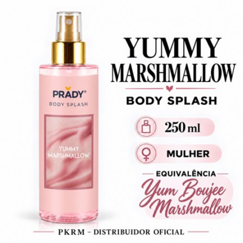 PRADY BODY SPLASH YUMMY MARSHMALLOW  250 ML EAN 8423564143372 