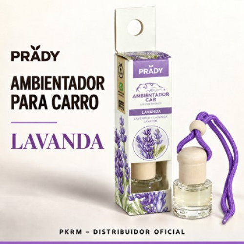 PRADY AMBIENTADOR CARRO LAVANDA 6 ML EAN 8423564100795 