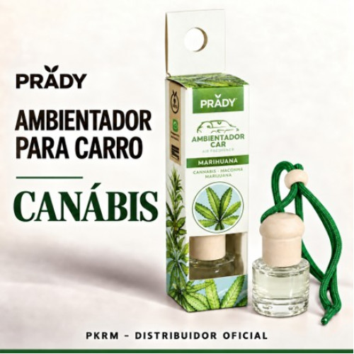 PRADY AMBIENTADOR CARRO  CANÁBIS 6 ML EAN 8423564100832 
