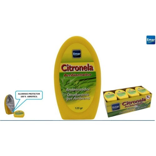 EMAR AMBIENTADOR CITRONELA BARCO 125 GR EAN 8422498111785