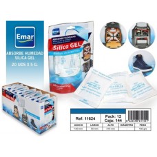 EMAR ABSORVE HUMIDADE SILICA GEL 20 U x 5 GR EAN 8422498111624