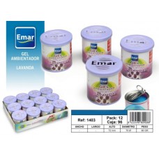 EMAR AMBIENTADOR GEL 90 GR LAVANDA EAN 8422498101403