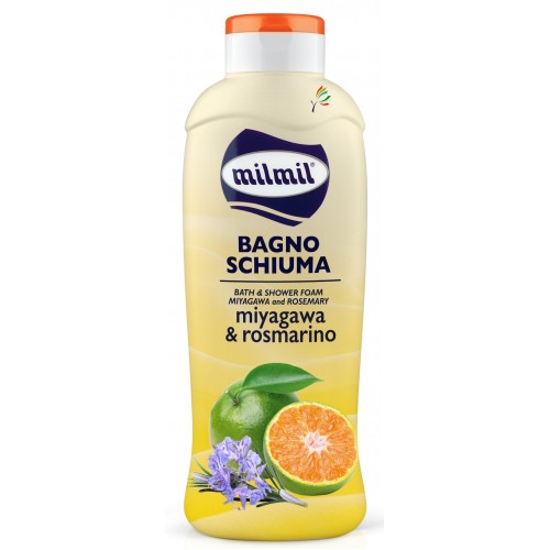 MILMIL GEL DE BANHO YAGAWA & ROSMARINO 1LT EAN 8004120911248