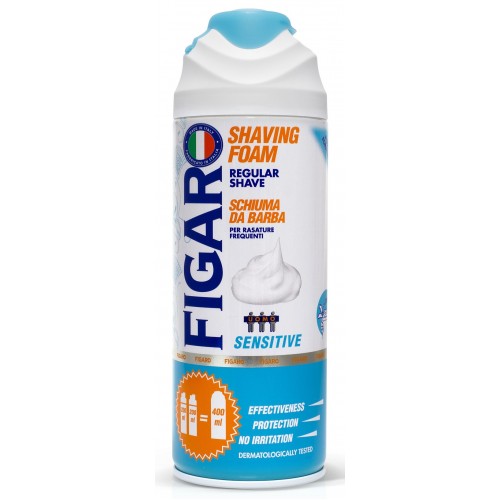 FIGARO ESPUMA DA BARBA SENSITIVE 400ML EAN 8004120083754
