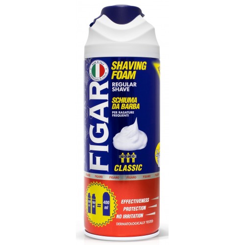 FIGARO ESPUMA DA BARBA CLASSIC 400ML EAN 8003510005284