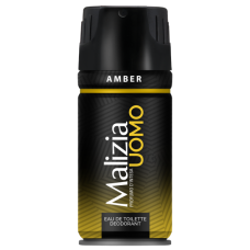MALIZIA DEO BODY SPRAY AMBER 150ML EAN 8003510001729