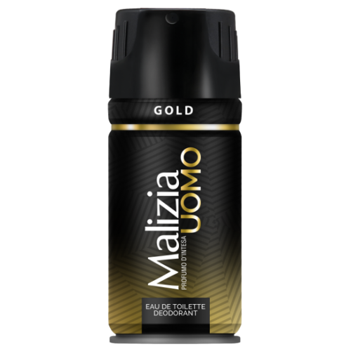 MALIZIA DEO BODY SPRAY GOLD 150ML EAN 8003510016846