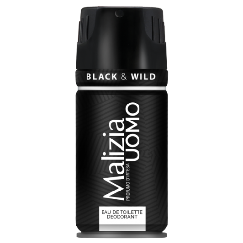 MALIZIA DEO BODY SPRAY BLACK & WILD 150ML EAN 8003510023226