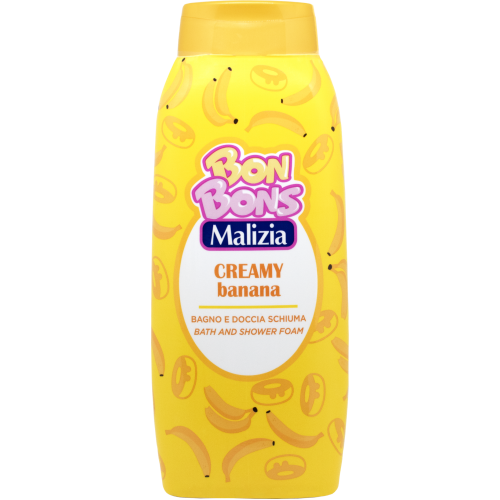 MALIZIA BON BONS GEL DE BANHO CREAMY BANANA 500ML EAN 8003510038534