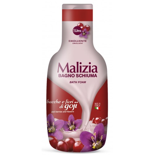 MALIZIA GEL DE BANHO BACCHE E FIORI DI GOJI 1LT EAN 8003510025121