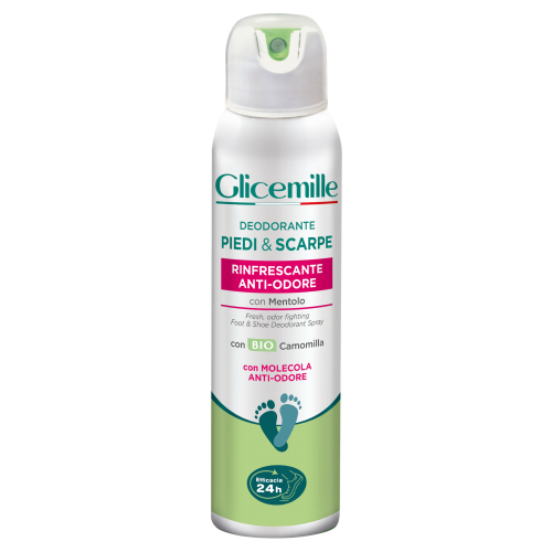 GLICEMILLE DESODORIZANTE PARA PÉS E CALÇADO ANTI-ODORE 150ML EAN 8003510030064