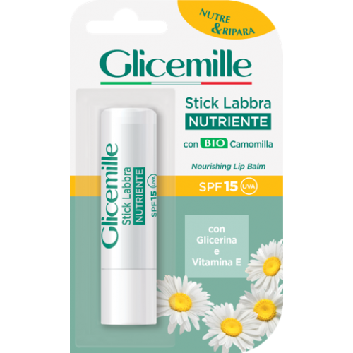 GLICEMILLE BATON LABIAL COM SPF 15 NUTRIENTE 5,5ML EAN 8003510028818