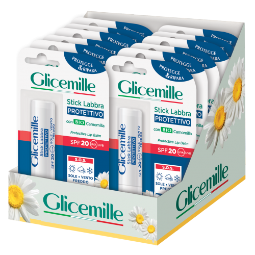GLICEMILLE BATON LABIAL COM SPF 20 PROTETTIVO 5,5ML EAN 8003510030040